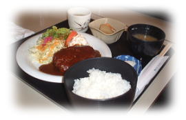 ミンチカツ定食 ミンチカツ定食