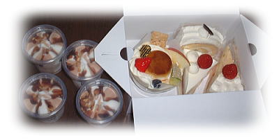 ケーキ＆アイス