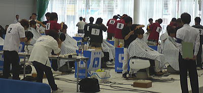 みんな真剣に競技中・・・ みんな真剣に競技中・・・