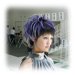 レディスカットヘアー