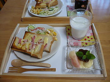 金曜日の朝食♪