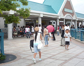 集合時間10分前に到着