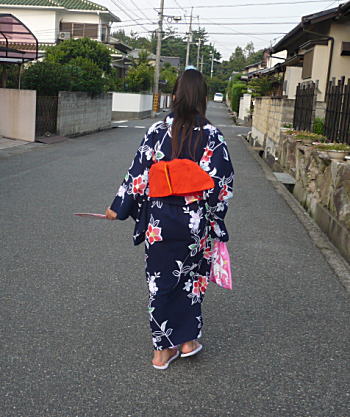 浴衣姿・・・