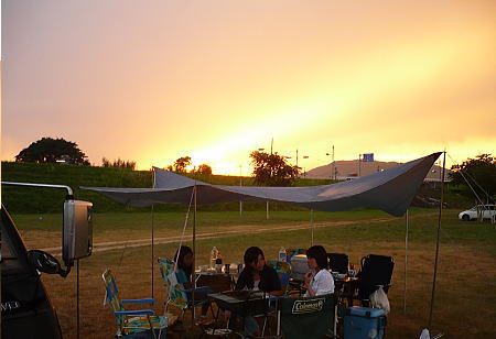 きれいな夕焼け♪
