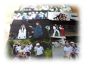 山学での写真