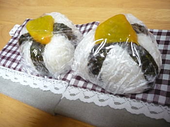 愛情入りおにぎり^^