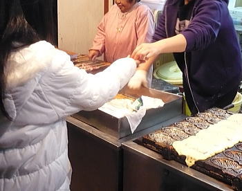 アッツアツの鯛焼き♪
