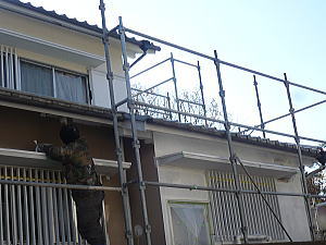 下塗り作業中＾＾