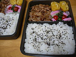 ★しょうがやき弁当★