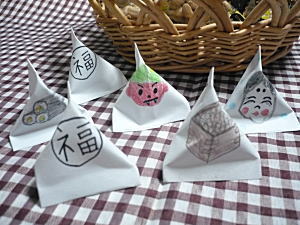 豆まき用に工作♪ 豆まき用に工作♪