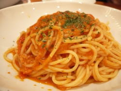 トマトとにんにくのパスタ♪ トマトとにんにくのパスタ♪