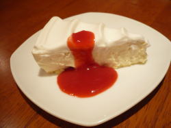 生レアチーズケーキ♪