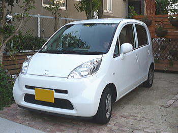 代車のHONDAライフ。