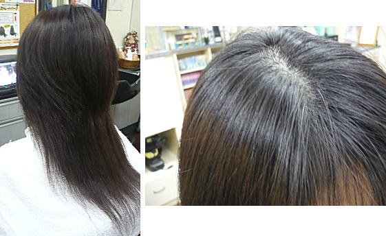 サラサラヘアーに変身＊
