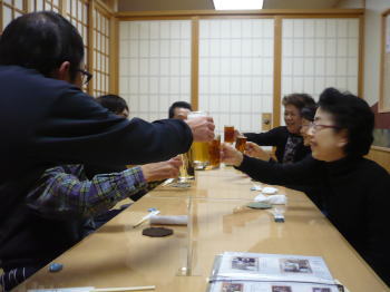 まずは乾杯~♪