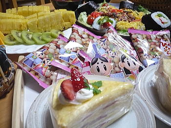 Akoちゃん特製お雛様メニュー♪