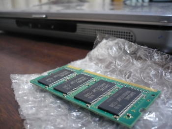 戴いたPC用メモリー