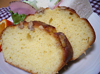 今朝の朝食に・・・
