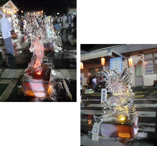 氷の彫刻