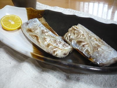 太刀魚の塩焼き 太刀魚の塩焼き