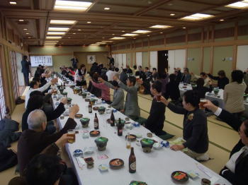 乾杯~♪ 乾杯~♪