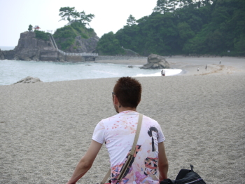 黄昏れるBOSS・・・ ^^