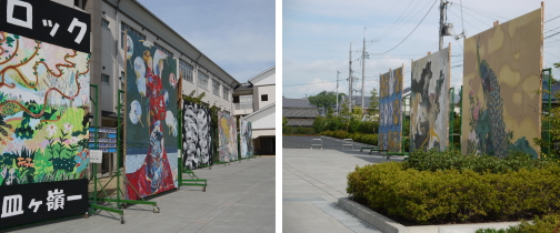 パネル部門の展示