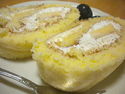 ママプリンさんのロールケーキ♪