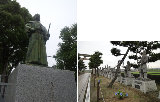 大石内蔵助と赤穂浪士象