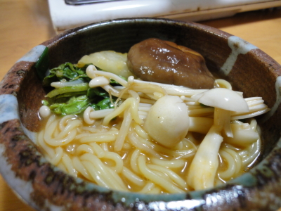 坦々麺風、お鍋♪