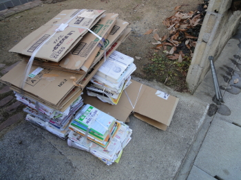 廃品回収~♪