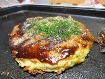 お好み焼きで無病息災!^^;