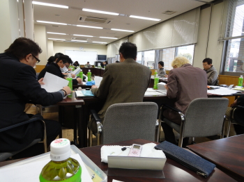 会議中・・・